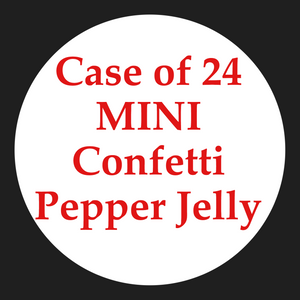 Mini Confetti Pepper Jelly Casepack/24 - 4 oz