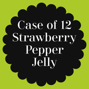 Case of 12 Strawberry Pepper Jelly