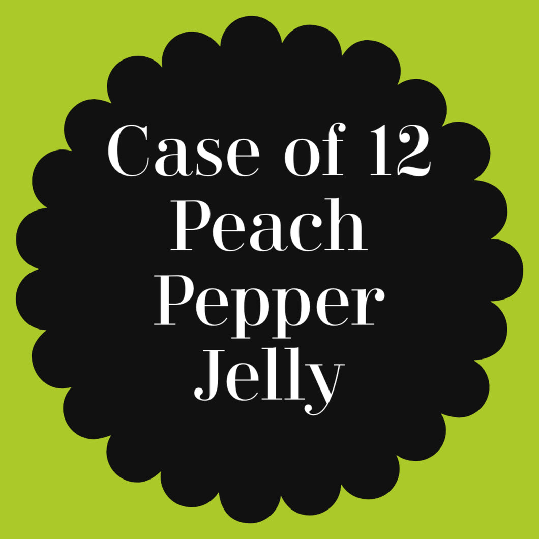 Case pack of 12 Pepper Pepper Jelly