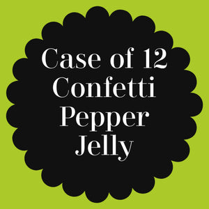 Casepack of 12 Confetti Pepper Jelly